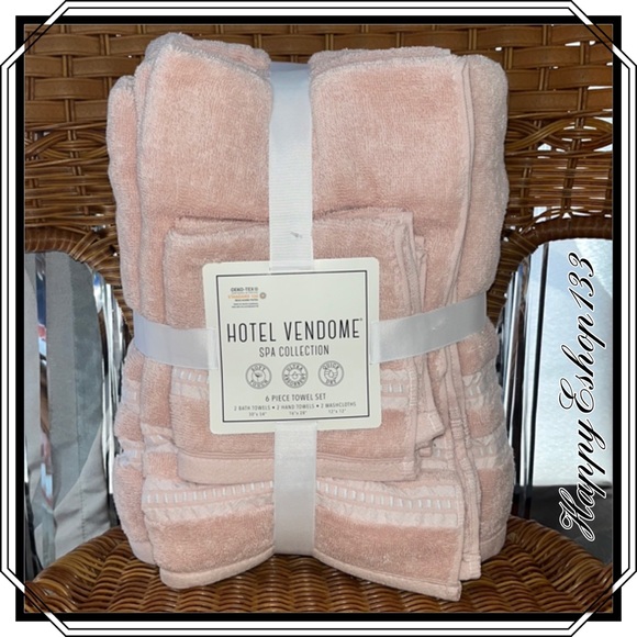 Hotel Vendome Bath Hotel Vendome Spa Collection 0 Cotton 6piece
